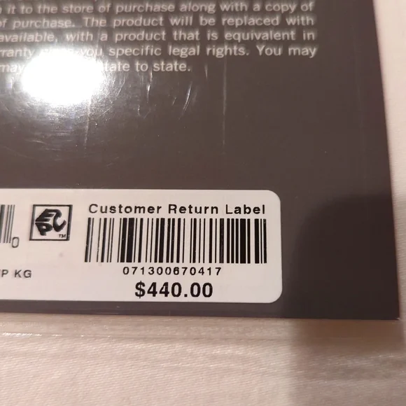 NWT Goose Down Pillow - Picture 4 of 8